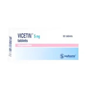 Vicetin 5mg (Vinpocetin) - Thuốc điều trị rối loạn tuần hoàn máu não