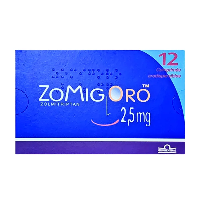 Zomig Oro 2,5mg (12 viên) - Thuốc đau đầu