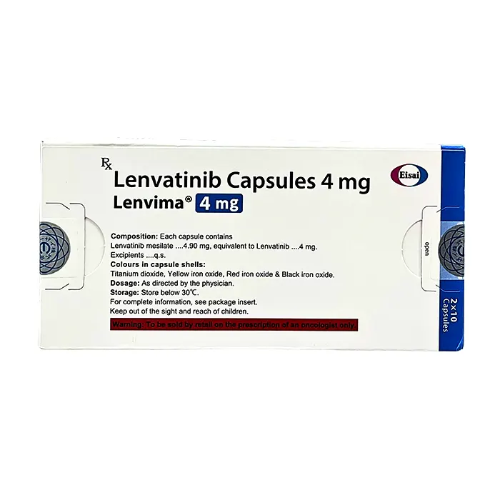 Lenvima 4mg Eisai (2 vỉ x 10 viên) - Điều trị ung thư