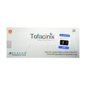 Tofacinix 5mg Tofacitinib - Điều trị viêm khớp dạng thấp