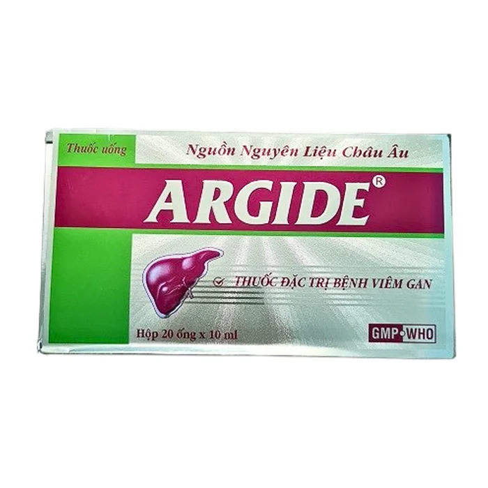 Argide 5ml (20 ống) - Đặc trị bệnh viêm gan