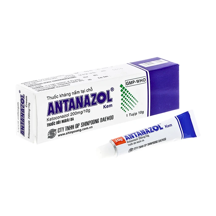 Antanazol 200mg (10g) - Điều trị các bệnh nhiễm nấm ngoài da