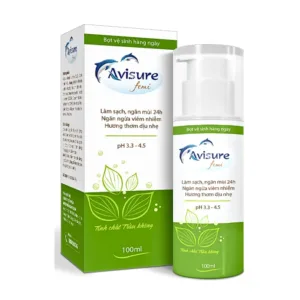 Avisure Femi 100ml - Dung dịch vệ sinh phụ nữ tinh chất trầu không