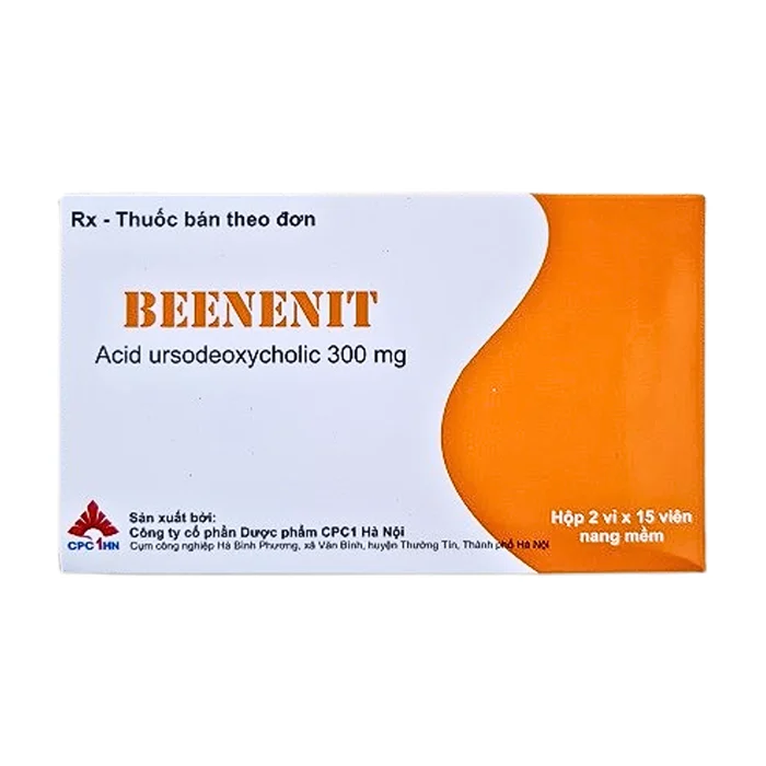 Beenenit 300mg (Hộp 2 vỉ x 15 viên) - Điều trị sỏi mật, hạ men gan, phục hồi và bảo vệ gan