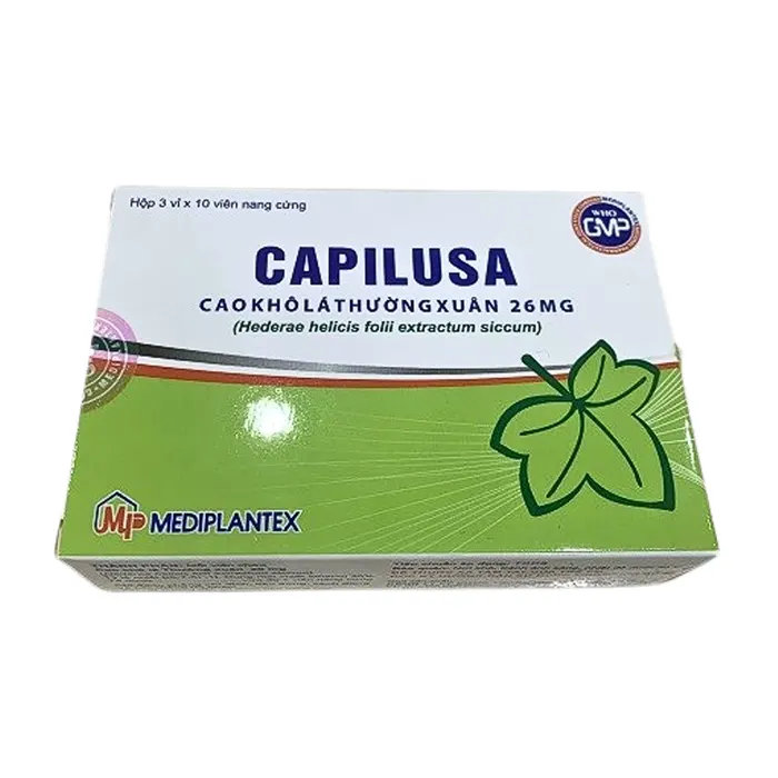 Capilusa 26mg (Cao khô lá thường xuân) - Làm giảm ho, giảm co thắt phế quản