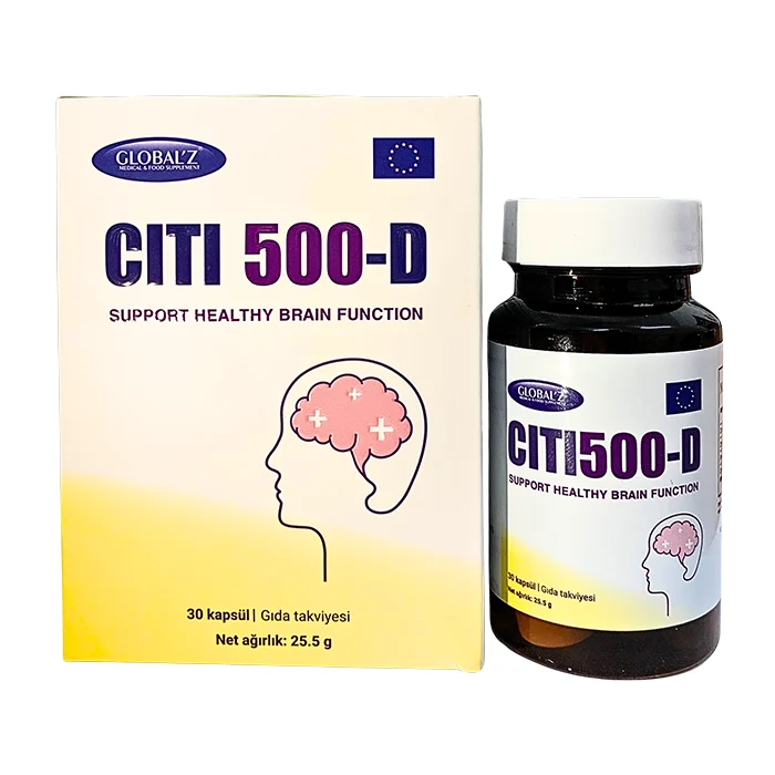 Citi 500-D (Hộp 30 viên) – Hỗ trợ hồi phục trí nhớ