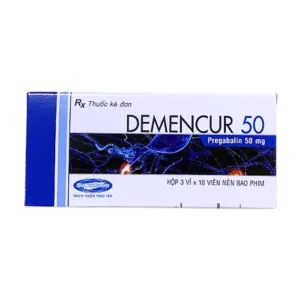 Demencur 50mg Pregabalin - Điều trị đau thần kinh, động kinh