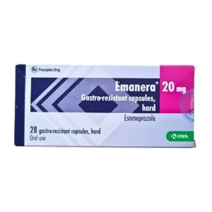 Emanera 20mg Esomeprazole - Điều trị trào ngược dạ dày thực quản