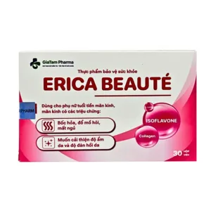 Erica Beauté (3 vỉ x 10 viên) - Bảo vệ sức khỏe phụ nữ mãn kinh
