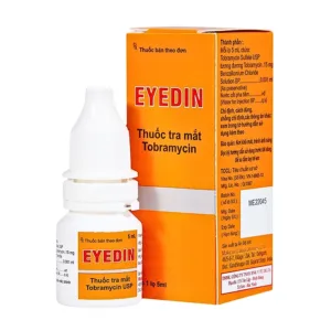Eyedin Makcur (5ml) - Thuốc tra mắt điều trị nhiểm khuẩn mắt