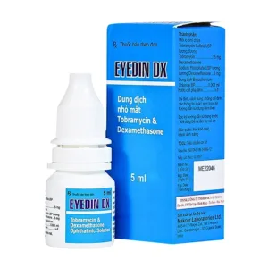 Eyedin DX Makcur (5ml) - Thuốc nhỏ mắt điều trị nhiểm khuẩn mắt