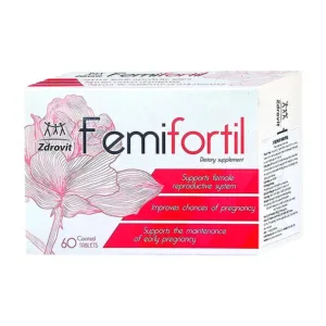 Femifortil Zdrovit (60 Viên) - Viên uống hỗ trợ mang thai