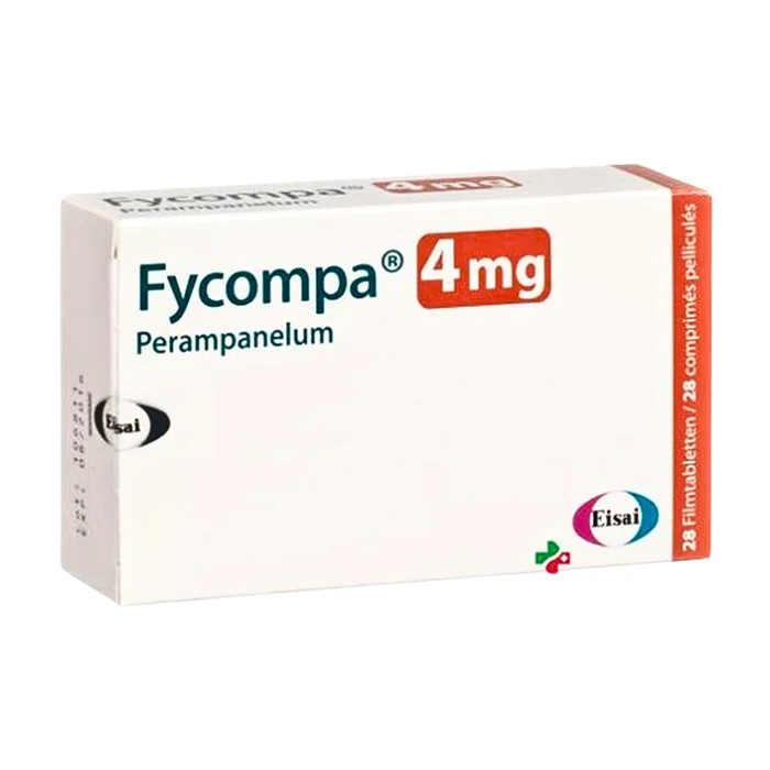 Fycompa 4mg Eisai (2 vỉ x 14 viên) - Điều trị bổ trợ cơn động kinh