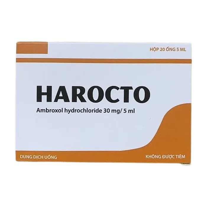 Harocto (Ambroxol) - Tiêu chất nhầy đường hô hấp