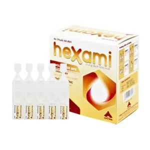 Thuốc nhỏ mắt Hexami 0.4ml (Hộp 4 vỉ x 5 tép) - Giảm tình trạng nhức mắt, mỏi mắt, phòng ngừa các bệnh về mắt