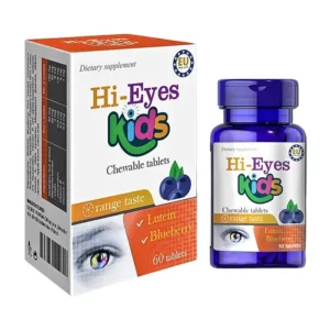 Hi-Eyes kids (Hộp 60 viên) - Tăng cường thị lực và phòng ngừa cận thị cho trẻ