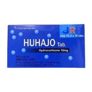 Huhajo Tab 10mg (10 vỉ x 10 viên) - Điều trị thay thế cho người bị suy vỏ thượng thận
