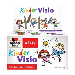 Kinder Visio Doppelherz  (60 viên) - Viên nhai bổ mắt cho trẻ từ 4 tuổi