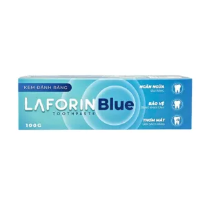 Laforin Blue (Hộp 1 tuýp 100g) - Kem đánh răng phòng ê buốt chân răng