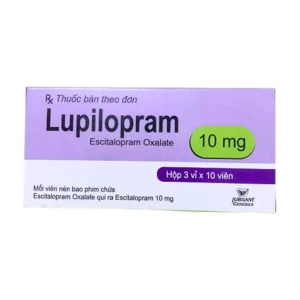 Lupilopram 10mg (Escitalopram) - Điều trị các chứng trầm cảm, rối loạn lo âu