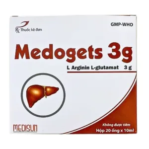 Medogets 3g L-arginine-L-glutamat - Dùng trong mệt mỏi, suy nhược cơ thể