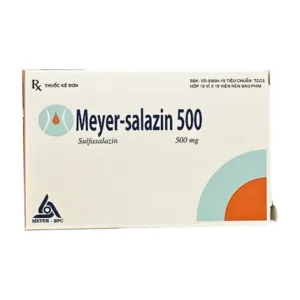 Meyer-Salazin 500 (10 vỉ x 10 viên) - Điều trị viêm loét đại tràng, bệnh Corhn thể hoạt động