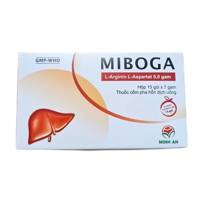 Miboga (15 gói x 7g) - Điều trị tăng amoniac máu