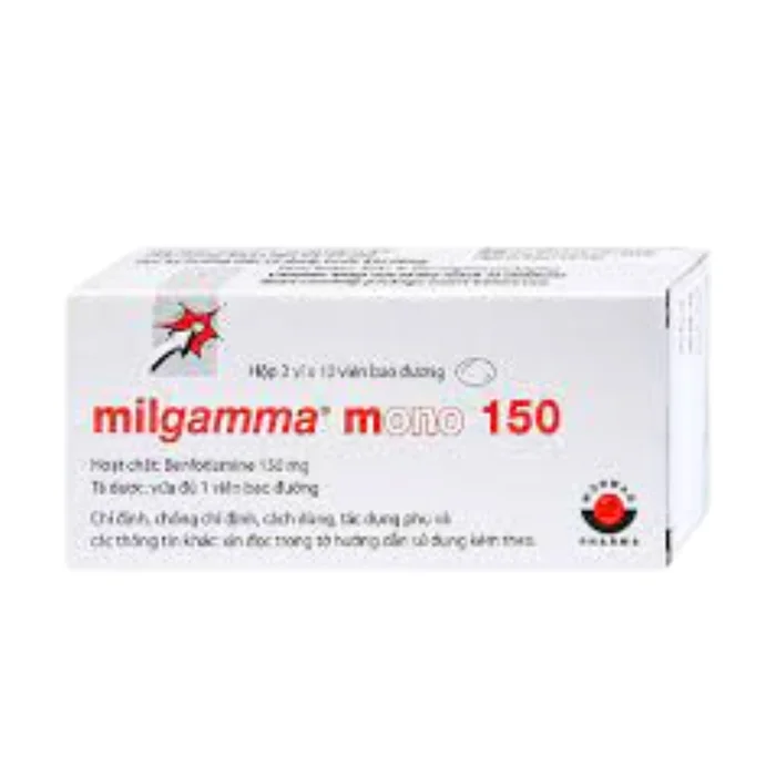 Milgamma Mono 150 (3 vỉ x 10 viên) - Điều trị viêm đa dây thần kinh