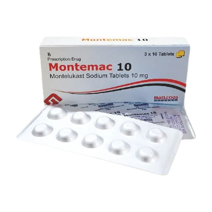Montemac 10 (3 vỉ x 10 viên) - Thuốc điều trị hen phế quản