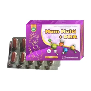 Mum Multi DHA (2 vỉ x 10 viên) - Viên bầu bổ sung Vitamin và DHA cho phụ nữ mang thai