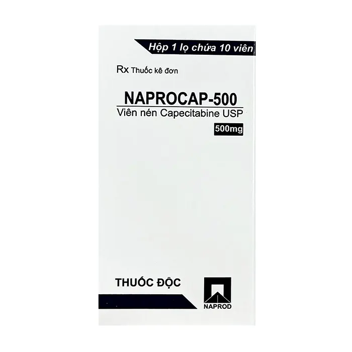 Naprocap-500 Naprod (1 lọ x 10 viên) - Thuốc điều trị ung thư