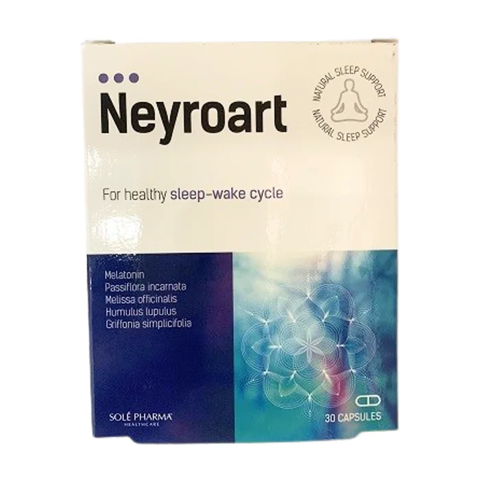 Neyroart (2 vỉ x 15 viên) - Hỗ trợ điều trị mất ngủ