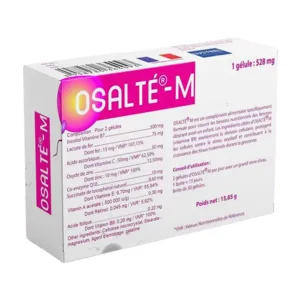 Osalté – M (30 viên) - Hỗ trợ điều trị vô sinh hiếm muộn ở nữ giới