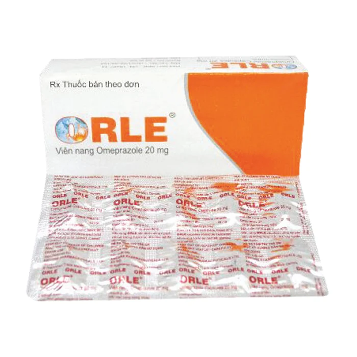 ORLE 20mg (10 vỉ x 10 viên) - Điều trị loét dạ dày, tá tràng