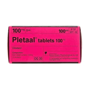 Pletaal tablets 100mg Otsuka (10 vỉ x 10 viên) - Điều trị các chứng thiếu máu cục bộ