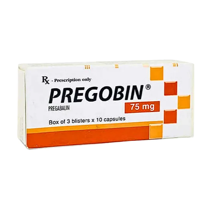 Pregobin 75mg Laboratorios Recalcine (3 vỉ x 10 viên) - Điều trị động kinh