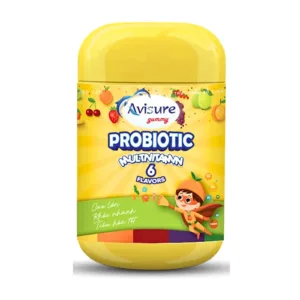 Avisure Gummy Probiotic Multivitamin 6 Flavors (hộp 125g) - Bổ sung vitamin và khoáng chất cho bé