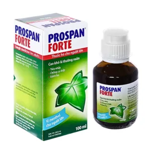 Prospan Forte Engelhard (100ml) - Điều trị viêm đường hô hấp cấp