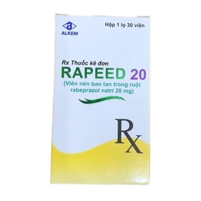Rapeed 20 Alkem (30 viên) - Điều trị trào ngược dạ dày thực quản