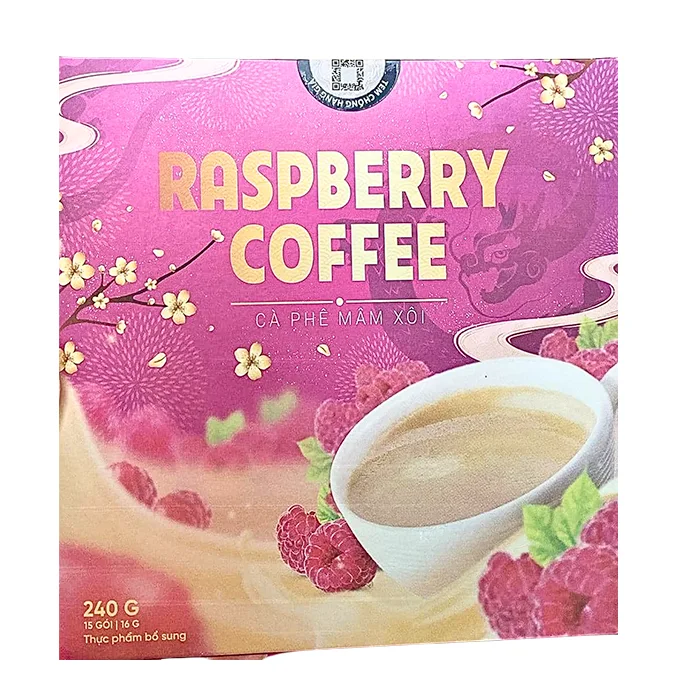 Raspberry coffee - Cà phê giảm cân mâm xôi