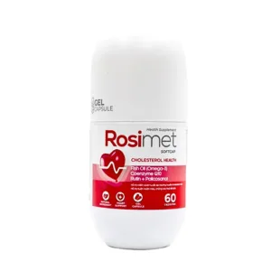 Rosimet Softcap (Lọ 60 viên) - Hỗ trợ giảm mỡ máu, đường huyết