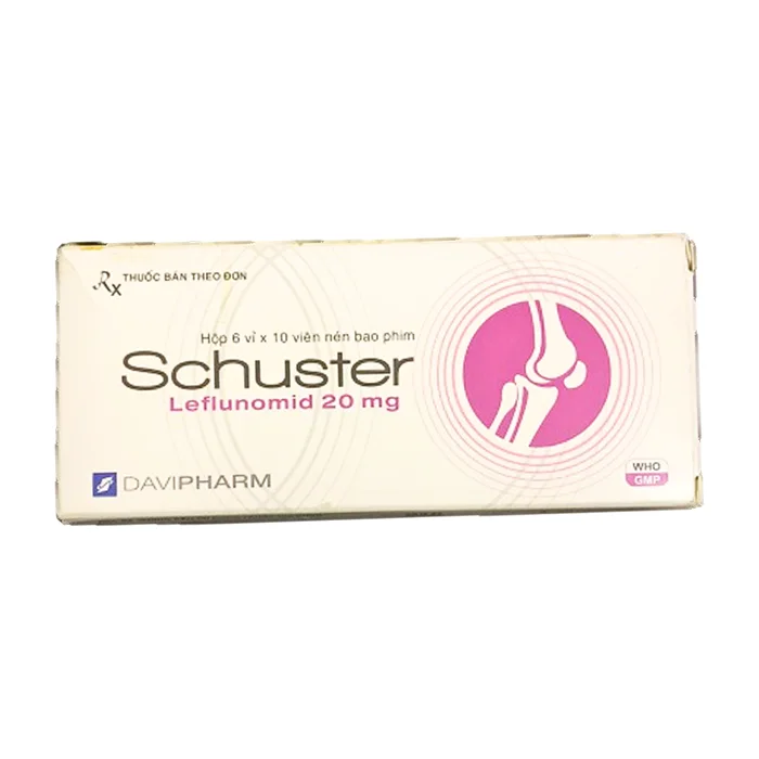 Schuster 20mg (6 vỉ x 10 viên) - Thuốc điều trị viêm khớp
