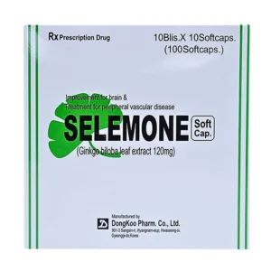 Sleremo (5 vỉ x 10 viên) – điều trị các rối loạn chức năng não