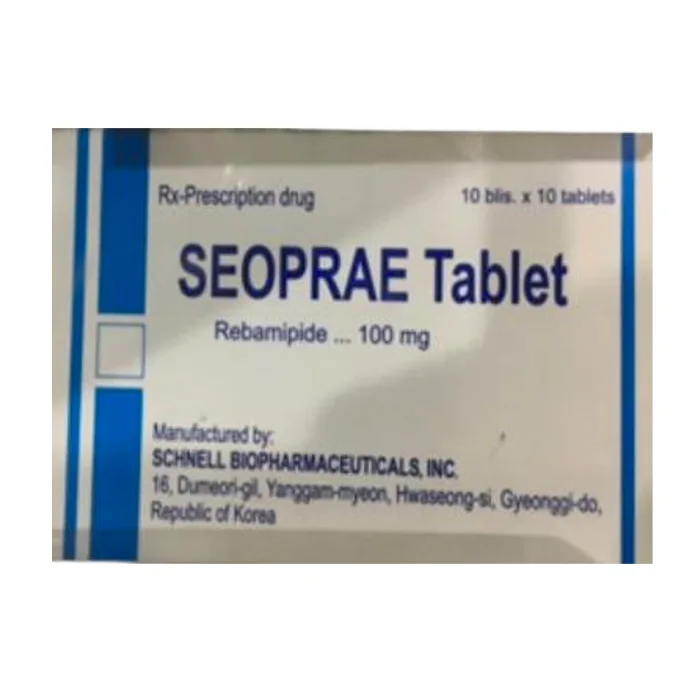 Seoprae 100mg (10 vỉ x 10 viên) - Điều trị viêm, loét dạ dày