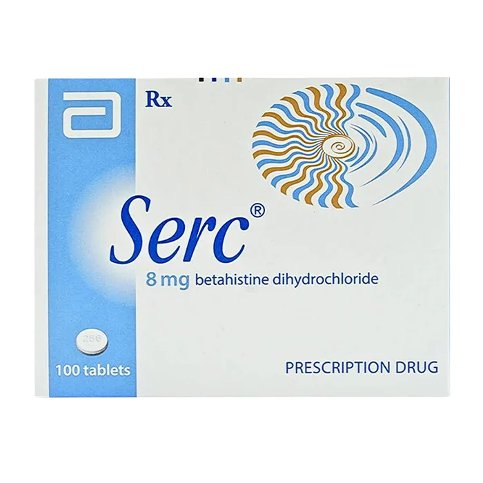 Serc Abbott (4 vỉ x 25 viên) - Điều trị chóng mặt, mất thính giác, ù tai