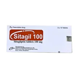 Sitagil 100mg Sitagliptin - Điều trị tiểu đường type 2
