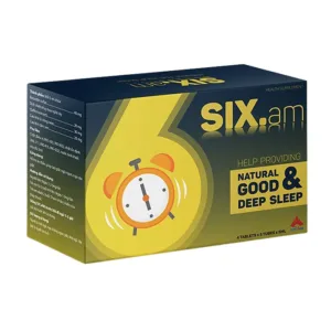 Six AM (hộp 20 ống) - Hỗ trợ an thần, tạo giấc ngủ ngon, ngủ sâu giấc