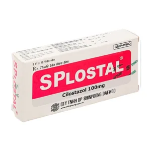 Splostal 100mg (3 vỉ x 10 viên) - Phòng ngừa biến chứng huyết khối