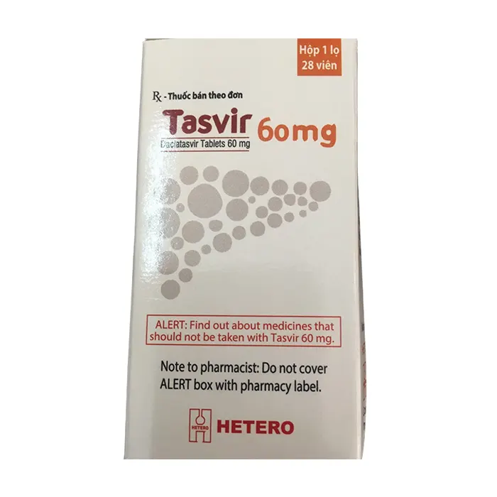 Tasvir 60mg (1 lọ 28 viên) - Điều trị viêm gan