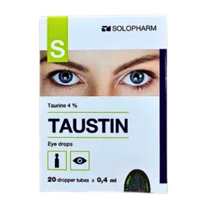 Taustin 4% 20 dropper x 0.4ml - Loạn dưỡng giác mạc, chấn thương mắt, đục thủy tinh thể